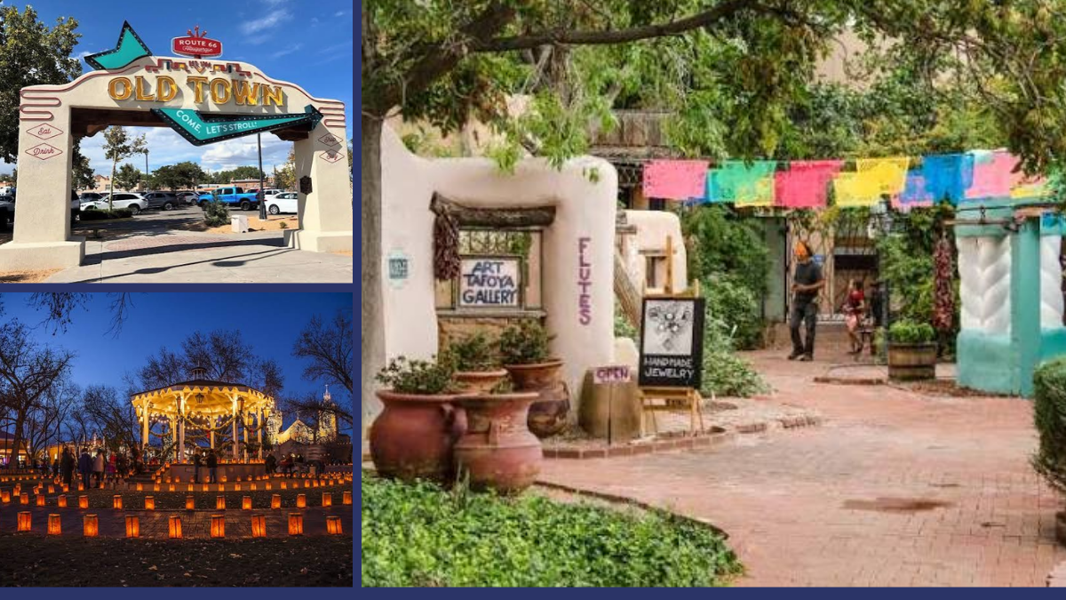 exploring old town Albuquerque