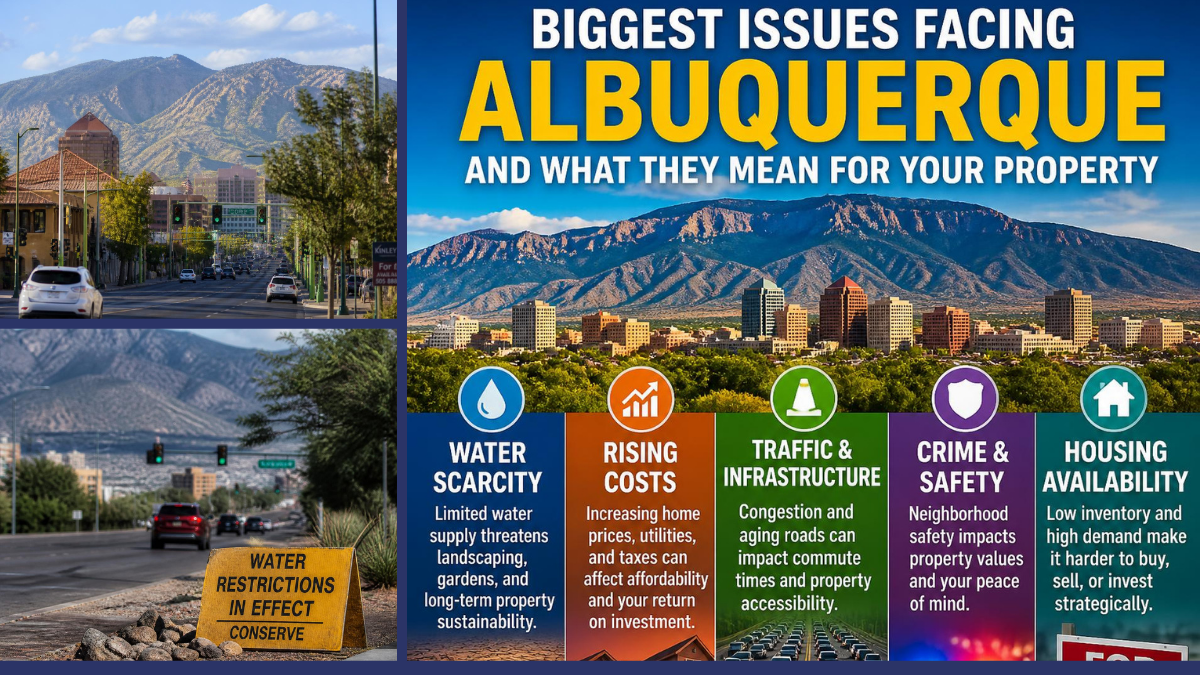 Biggest Issues Facing Albuquerque New Mexico