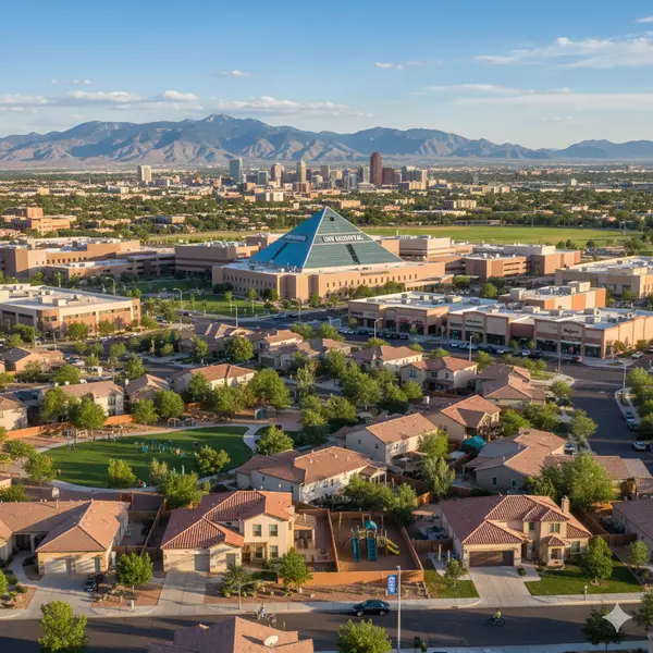 Albuquerque NM Suburbs vs. City Living for Doctors with Families,Vinay Rodgers