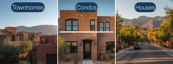 Should First-Time Buyers Choose Condos, Townhomes, or Houses in Albuquerque?