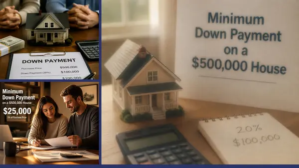 Minimum Down Payment on a $500,000 House in Albuquerque, New Mexico