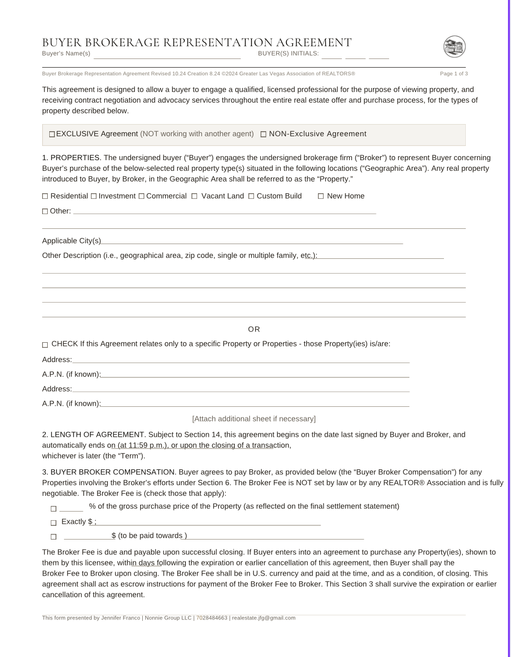 Buyer Brokerage Agreement Explained