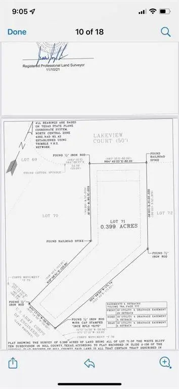 10071 Lakeview Court, Whitney, TX 76692