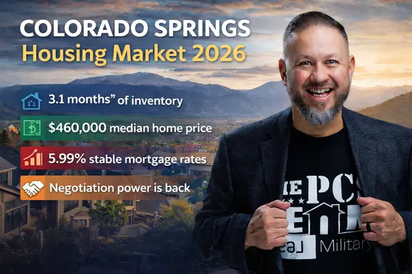 Colorado Springs Housing Market 2026: Why This Is a Strategic Window for Buyers (Local Data, Not Hype)