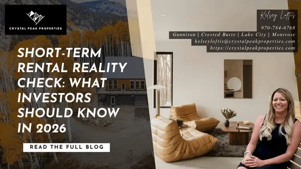 Short-Term Rental Reality Check: What Investors Should Know in 2026,Kelsey Loftis