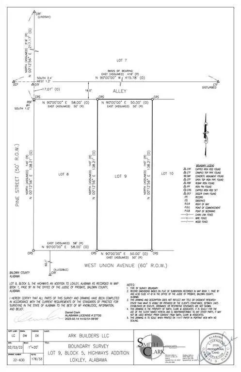 Lot 9 W Union AVE, Loxley, AL 36551