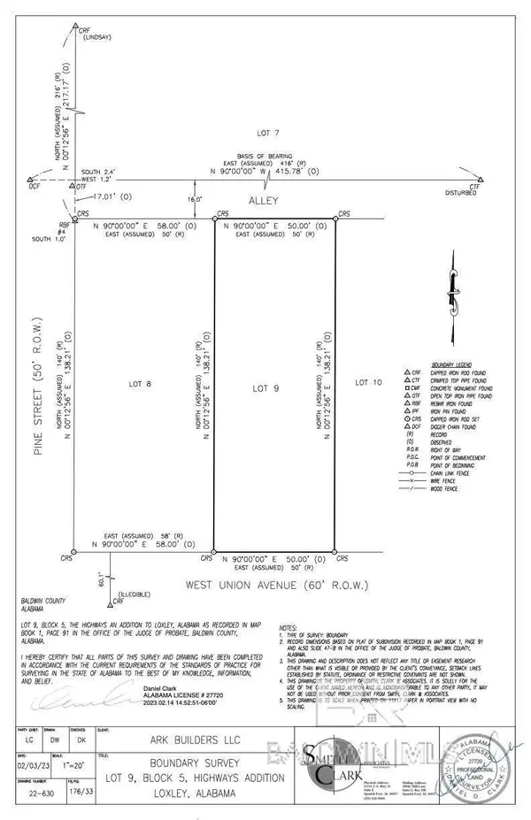 Lot 8 W Union Avenue, Loxley, AL 36551