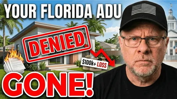 Florida’s ADU Gold Rush: How to Get Paid $10,000 to Build Your Next Investment