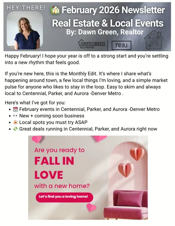 February 2026 Local Insider Guide for Denver Metro & Surrounding Areas,Dawn Green