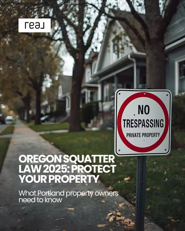 How does the new Oregon House Bill 3522 (Squatter Law) effective Jan 1, 2026, protect my vacant investment property while it's on the market?