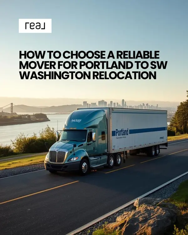 How to Choose a Reliable Mover for Corporate Relocation from Portland to SW Washington,Lisa Mehlhoff