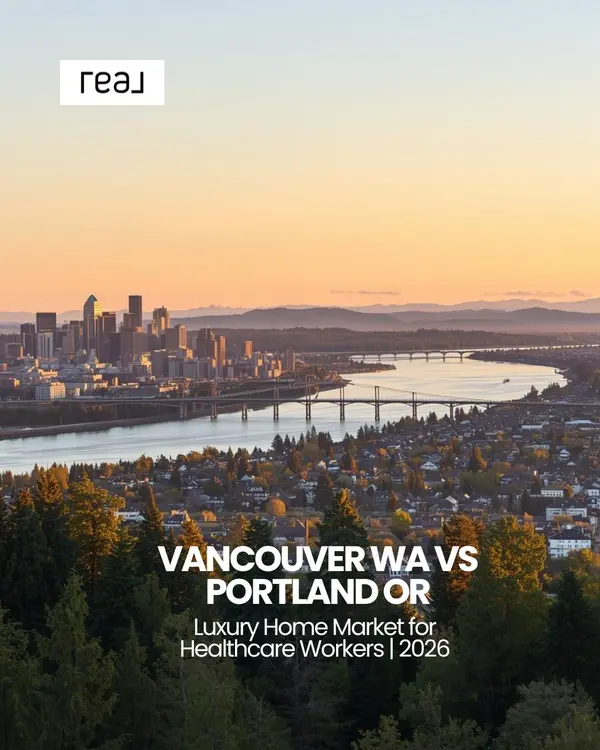 Vancouver WA vs Portland OR: Which Luxury Home Market is Best for Healthcare Workers in 2026?,Lisa Mehlhoff
