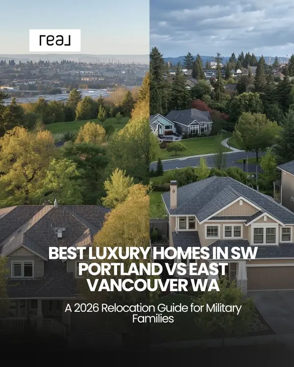 Best Luxury Homes in SW Portland vs East Vancouver WA for Military Families Relocating in 2026,Lisa Mehlhoff
