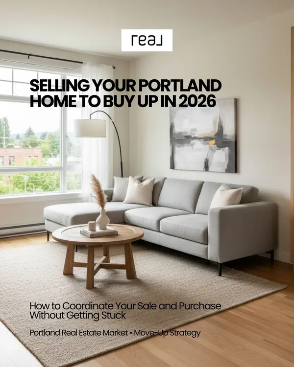 Selling Your Portland Home to Buy Up in 2026: How to Coordinate Your Sale and Purchase Without Getting Stuck,Lisa Mehlhoff