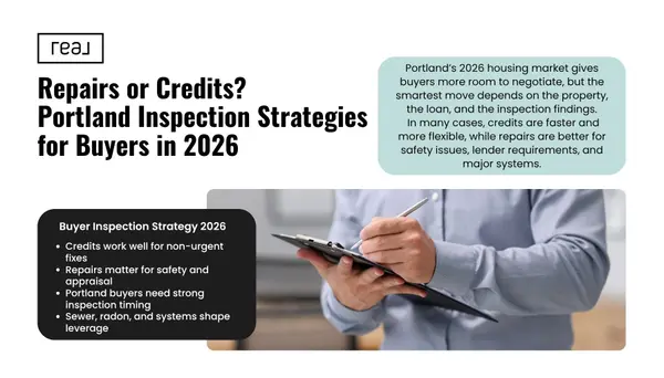 Should You Ask for Repairs or Credits? Portland Inspection Strategies That Actually Work,Lisa Mehlhoff