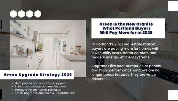 Green Is the New Granite: Energy‑Efficient Upgrades Portland Buyers Will Pay More For in 2026