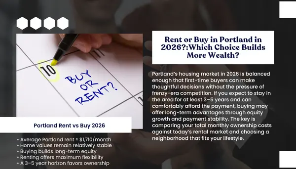 Is It Smarter to Rent or Buy in Portland Oregon in 2026?