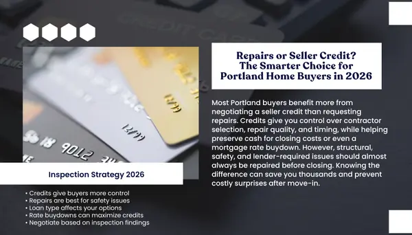 Repairs vs. Credit When Buying a Home in Portland Oregon