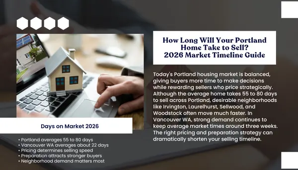 How Long Will Your Portland Oregon Home Sit on the Market Before an Offer?