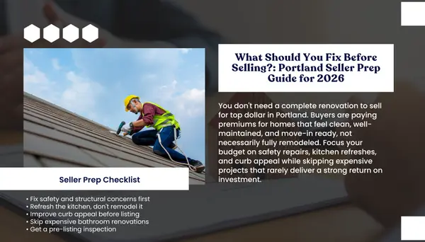 What to Fix Before Listing Your Portland Oregon Home and What to Skip