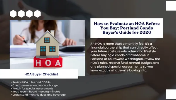 How to Evaluate HOA Rules, Budgets, and Special Assessments on Portland Oregon Condos
