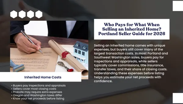 Who Pays for What When Selling an Inherited Portland Oregon Home