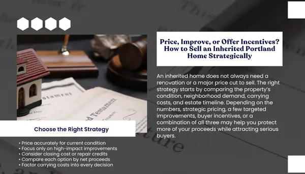 Selling an Inherited Home in Portland Oregon: Price, Condition, or Incentives