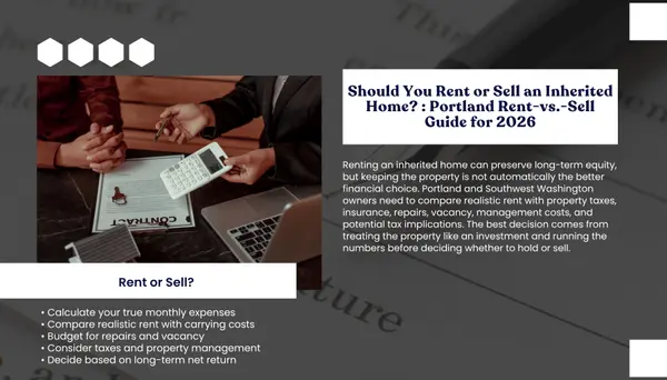 Should You Rent Out an Inherited Portland Home Instead of Selling It?