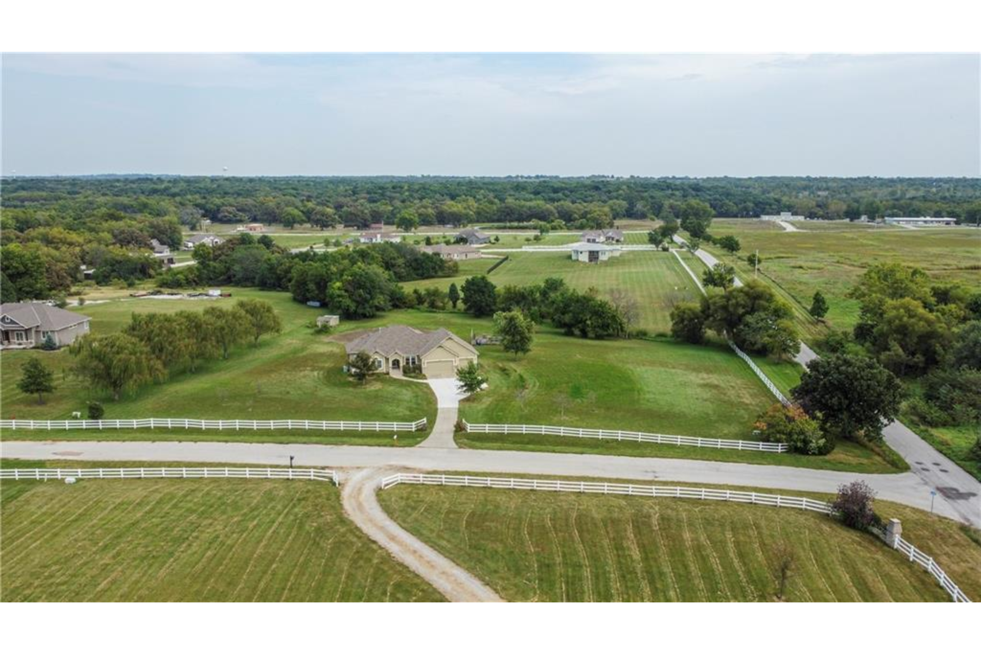 Belton Missouri Neighborhood Aerial View