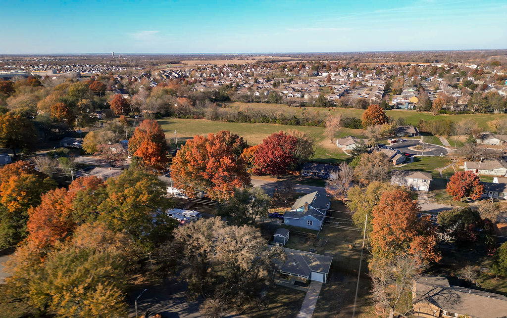 Gardner Kansas Neighborhood Ariel View