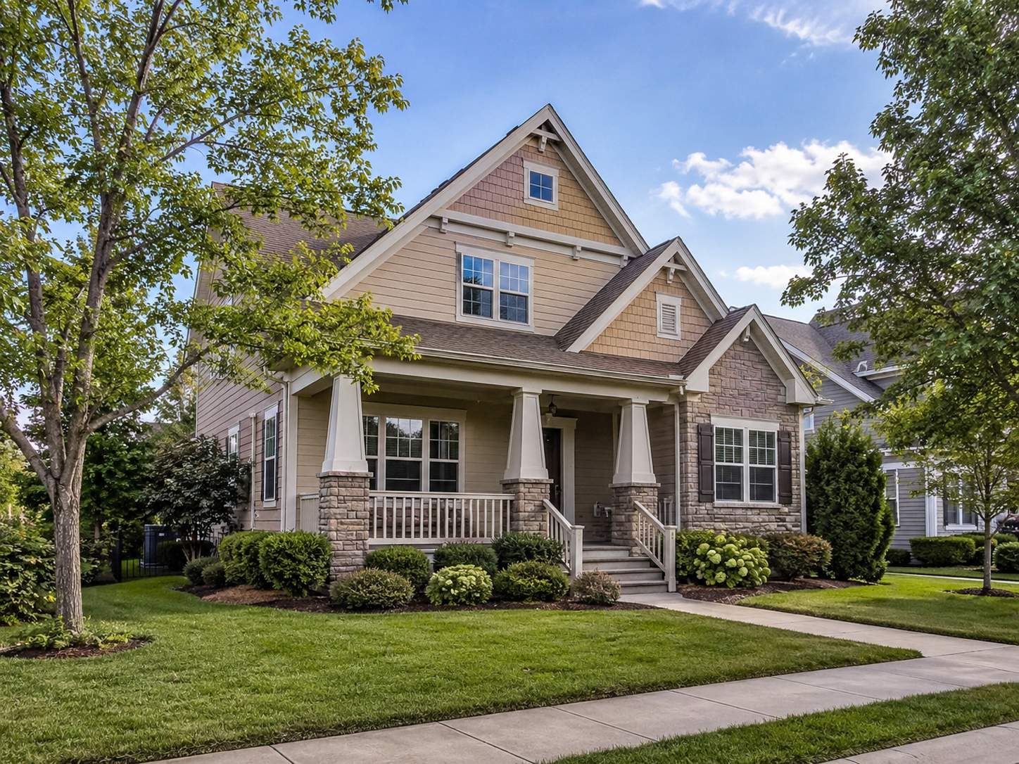 Craftsman style home in Prince William County VA