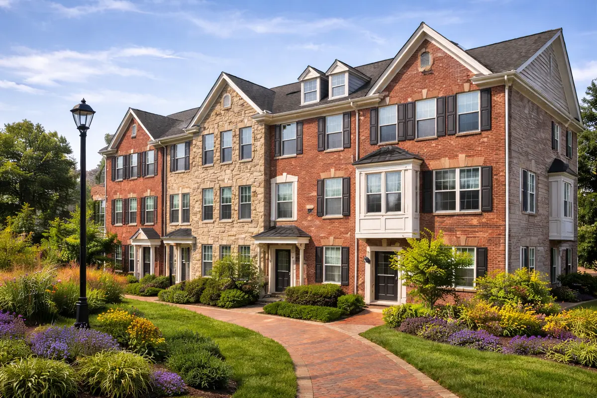 Gaithersburg is attractive to buyers seeking single family homes, townhomes and condos outside of Washington DC