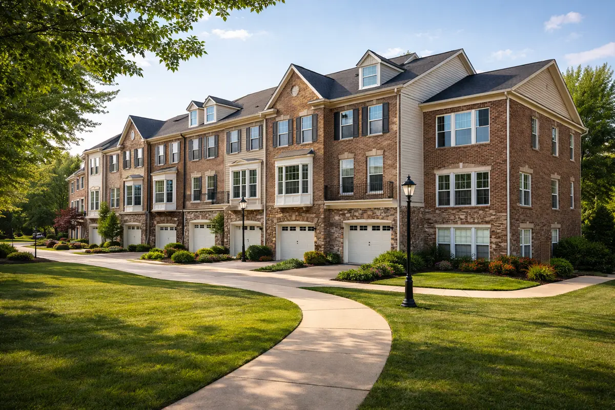 townhome community in woodbridge va