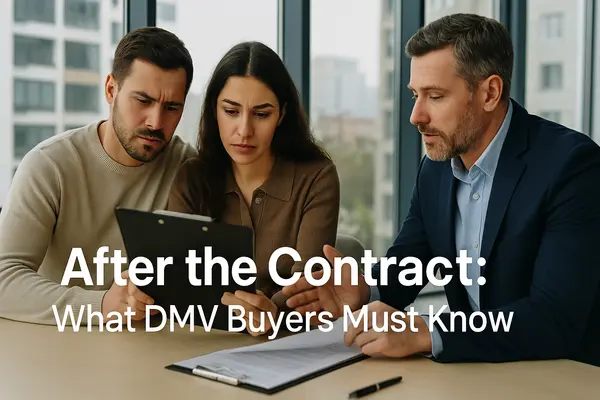 What Happens After You Go Under Contract in the DMV (That Most Buyers Are Never Told),Kelly Jackson