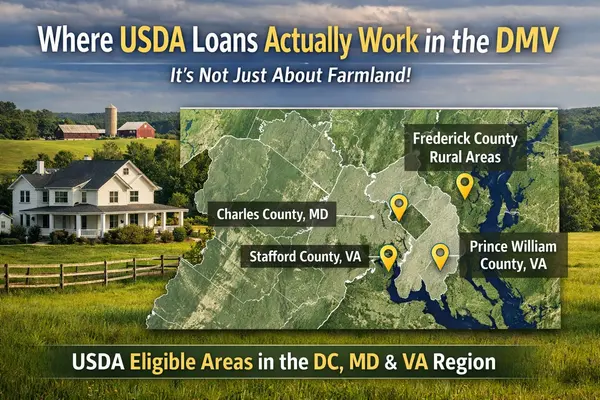 What are the pros and cons of USDA loans and where can I use a USDA loan in the DMV area?,Kelly Jackson