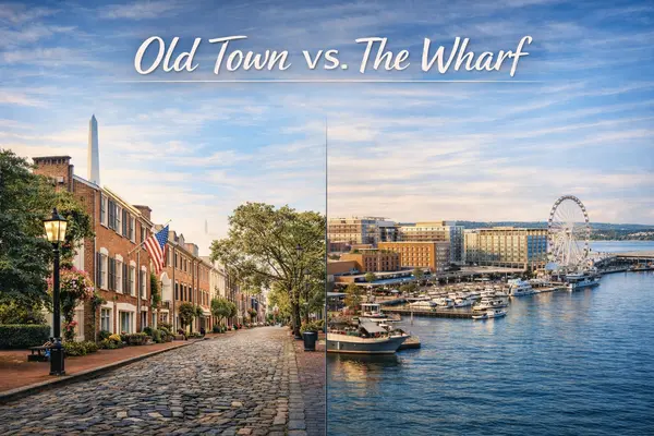 Old Town Alexandria vs. The Wharf: Historic Charm or Modern Luxury,Kelly Jackson