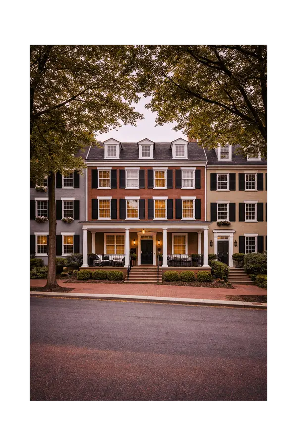 Updated georgetown rowhome for sale