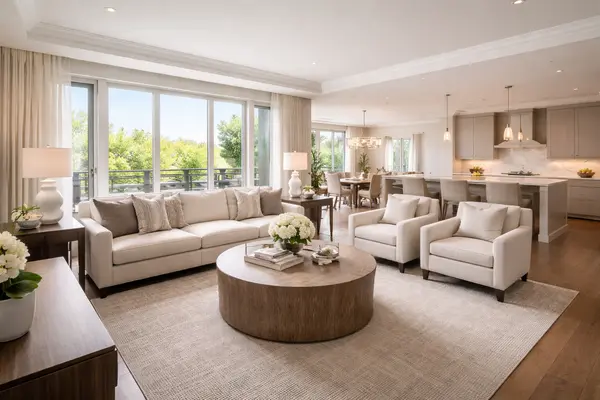 McLean VA condo interior view