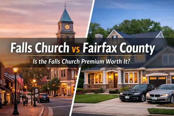 Falls Church vs Fairfax County: Is the Falls Church Premium Worth It?