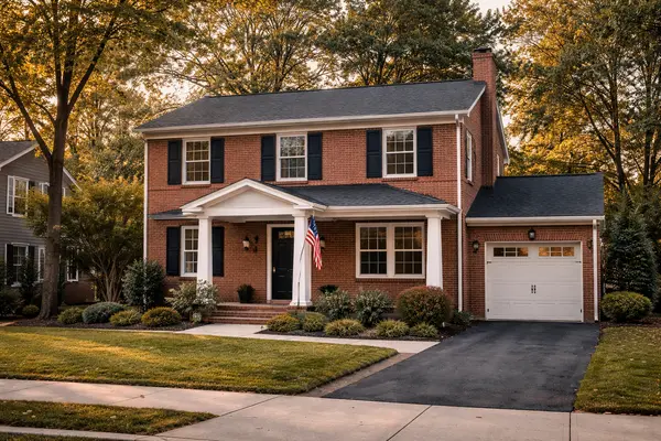 Brock 2 Story Home in Clinton MD with attached 1 car garage