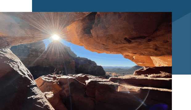 Sedona red rock landscape