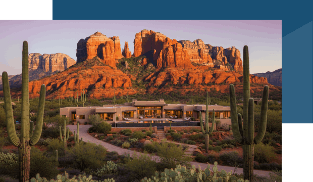 Sedona red rock landscape