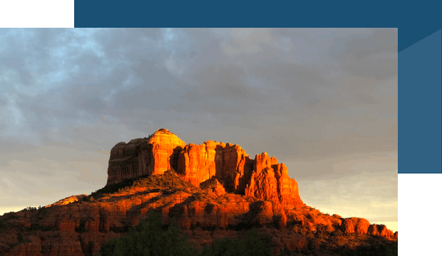 Sedona red rock landscape