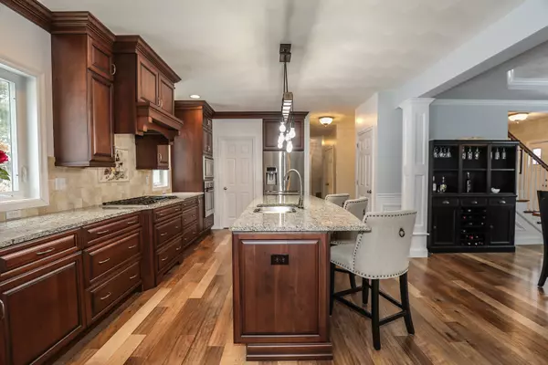 Kitchen Inside a New Hampshire House