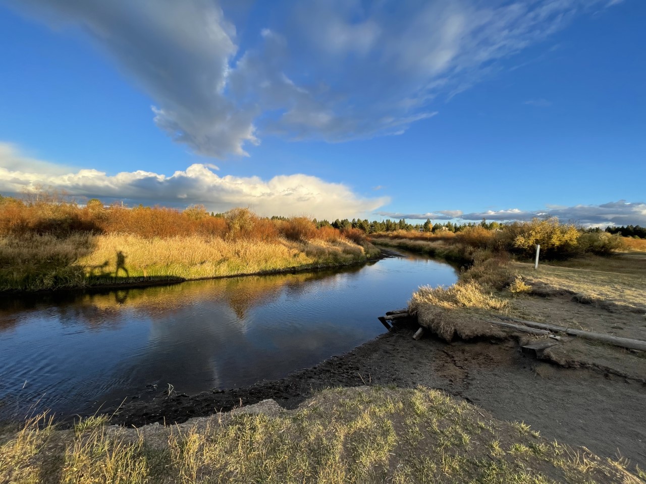 Fall Bridge River spot