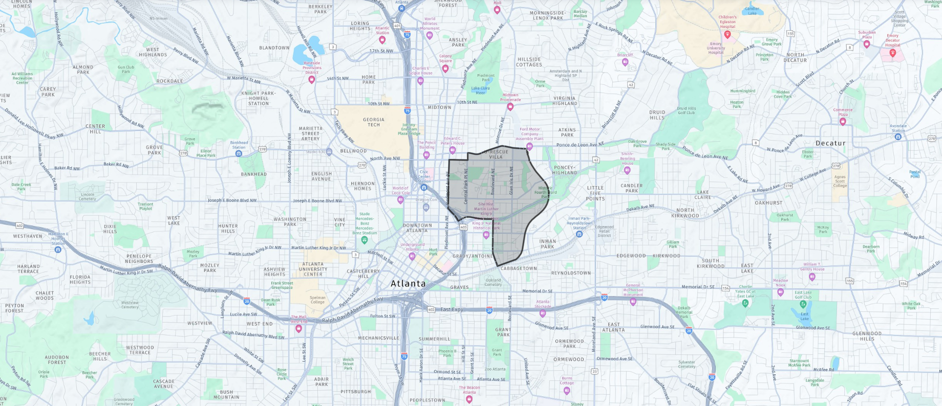 Old Fourth Ward Atlanta Neighborhood