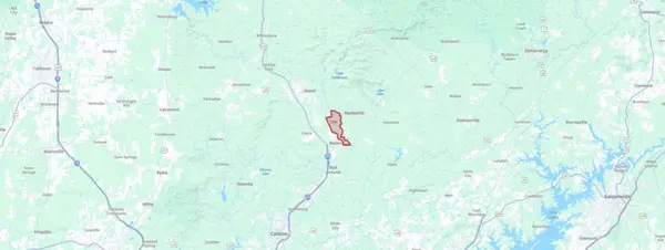 Tate GA Map Location