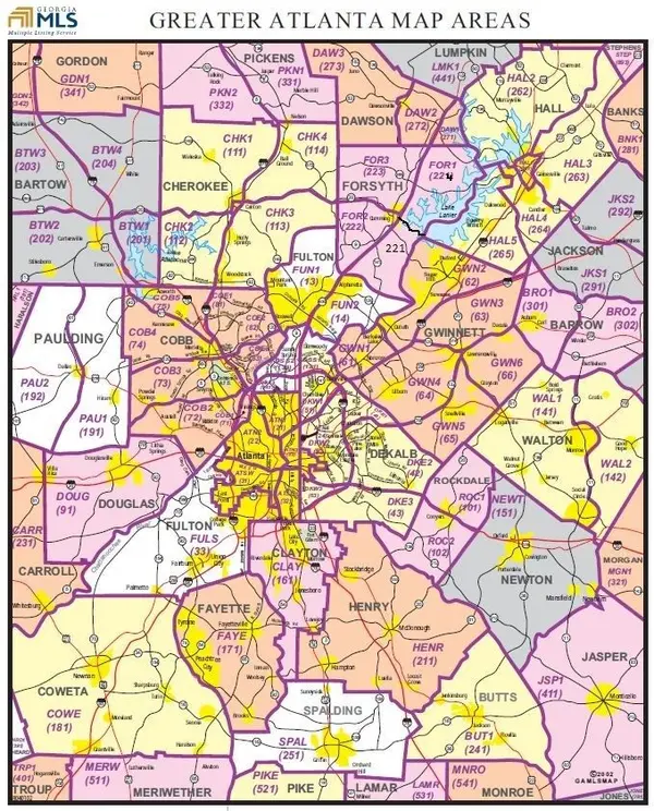 GA MLS Map Search For Atlanta Georgia Properties