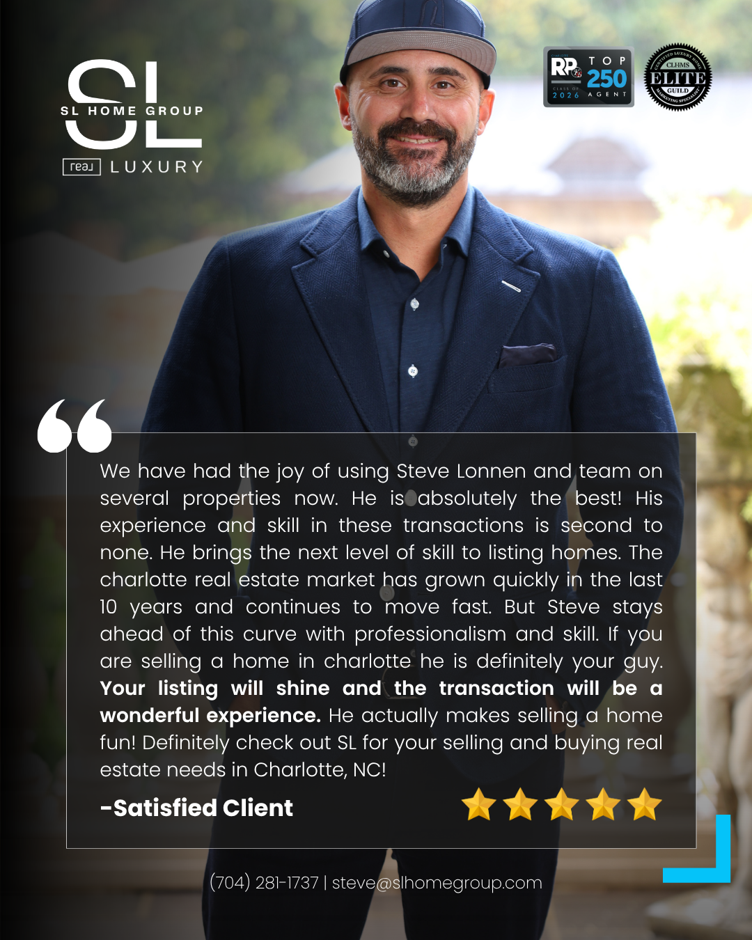 SL Home Group client testimonial 1