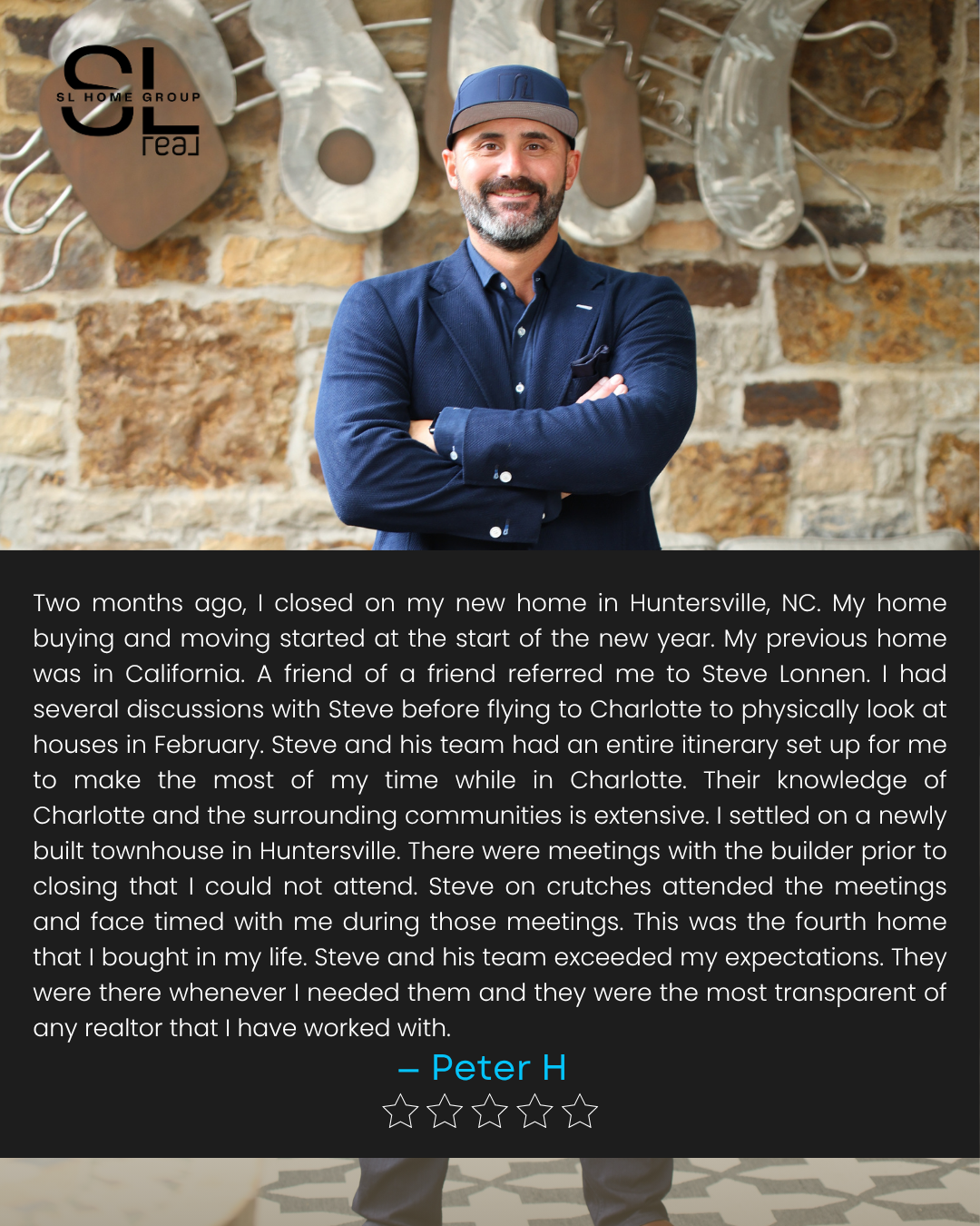 SL Home Group client testimonial 5